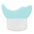 Protector de Línea de Pestañas, Silicona para Prevenir Residuos, Aplicador de Máscara Portátil de Dos Curvas Resistente para Principiantes